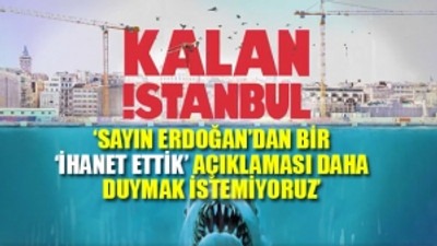 Saadet Partisi’nden Kanal İstanbul için Jaws videosu