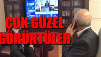 CHP Lideri ve kurmayları İstanbul Seçim sonucunu KRT'den takip etti