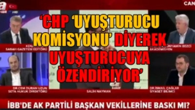 A Haber canlı yayınında profesörden skandal 'uyuşturucu' açıklaması