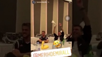 Merih Demiral'dan Juventus kampında İbrahim Tatlıses performansı