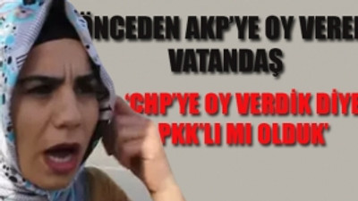 AKP'li vatandaş isyan etti: Bugüne kadar sizi destekledik!