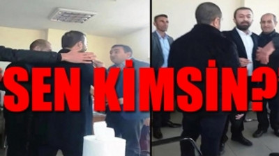 AKP'li başkan kamu kurumunu bastı, memurun üzerine yürüdü