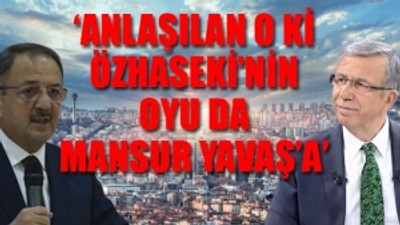 AKP'nin adayı Mehmet Özhaseki'den, CHP adayı Mansur Yavaş'a övgüler