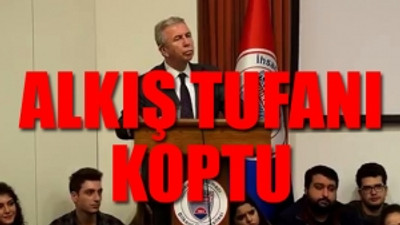 Mansur Yavaş konferasında Erdoğan'a bomba gönderme