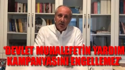 Muharrem İnce: Devlet yardım verir, devlet IBAN vermez!