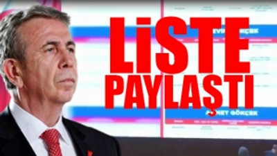 Mansur Yavaş, torpille işe alınanları dev ekranda ifşa etti