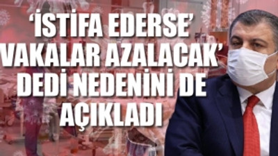 Sağlık Bakanı Koca'ya, 'Berat Albayrak'lı istifa çağrı