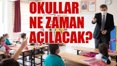 Bakan Selçuk'tan yüz yüze eğitim açıklaması