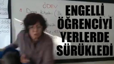 Ankara'da bir okulda çekilen görüntüler yürekleri dağladı