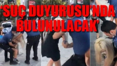 Kadıköy'de, polisten bir kadına maskeyi 'doğru' takmadığı gerekçesi ile müdahale