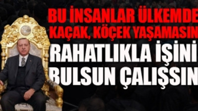 Erdoğan'dan Suriyelilere vatandaşlık açıklaması