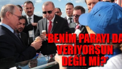 Erdoğan, Putin'e dondurma ısmarlattı