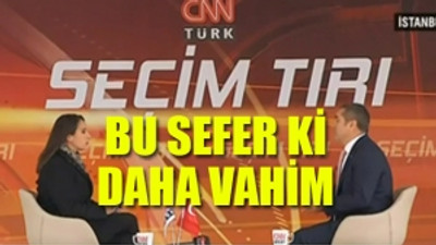 CNN Türk yine CHP'li adayın yayınını kesti