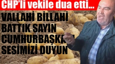 Niğdeli Çiftçi isyan etti: AK Parti'ye veriyorum, bütün millete rezil oldum