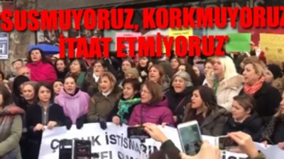 Kadınlardan 'çocuk istismarcılarına af' düzenlemesine protesto