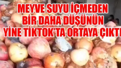 Konya'da süt kazanında banyo skandalından sonra meyve suyu gerçeği