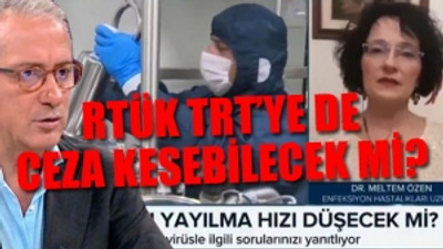 TRT canlı yayınında doktor Türkiye'de koronavirüs vaka sayısının 900 bin olduğunu açıkladı