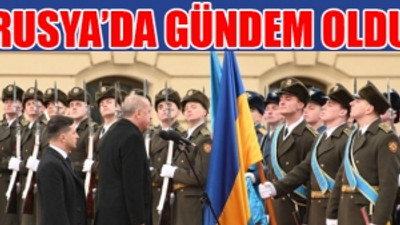 Erdoğan'ın Ukrayna'da verdiği selam ortalığı karıştırdı