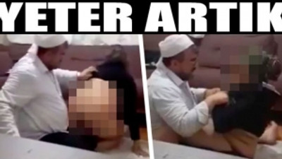 Din istismarcısının taciz anının görüntüleri sosyal medyayı ayağa kaldırdı