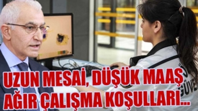 Yüz binlerce güvenlik görevlisinin sesi oldu