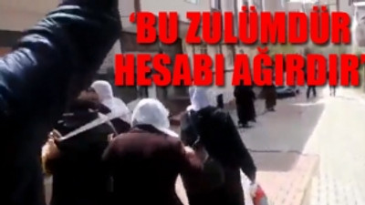 Gebze Cezaevi önündeki ailelere copla polis müdahalesi