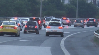 İstanbul’da bayram trafiği bugünden başladı