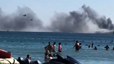 İzmir Alaçatı’da yangın: Havadan ve karadan müdahale ediliyor