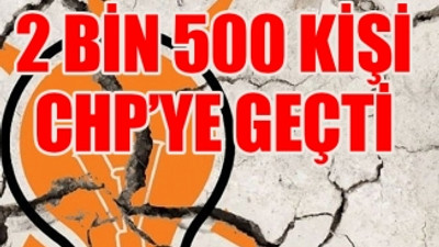 O ilde AKP'de büyük deprem...