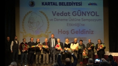 “Vedat Günyol ve Deneme Üstüne” adlı sempozyum Kartal’da yapıldı 