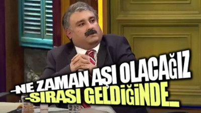 Fahrettin Koca'ya çok konuşulacak aşı göndermesi