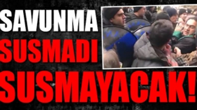 Ankara'da avukatlarla dayanışma eylemine polis müdahalesi!