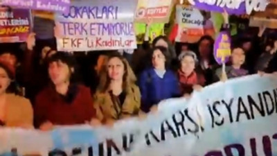 Ankara'da kadınlar,