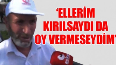 AKP'li çiftçinin büyük pişmanlığı