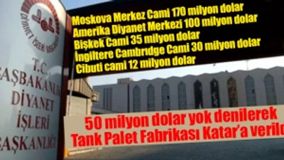 Diyanet’in yurtdışında harcadığı para dudak uçuklattı