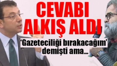'FETÖ elebaşı yakalandı' diyen AKİT yorumcusunun sorusuna İmamoğlu öyle bir yanıt verdi ki...