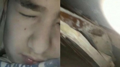 Enkaz altında kalan 14 yaşındaki Günay, o anları kameraya kaydetmiş