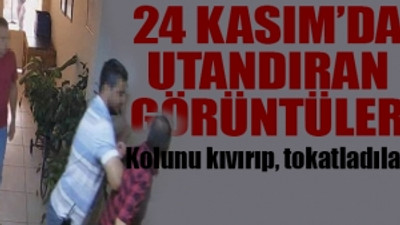 Öğretmene karakolda dayak! Skandal