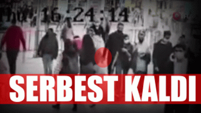 Sokak ortasında kadını taciz etti