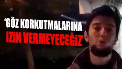 'Barınamıyoruz' eyleminde gözaltına alınan öğrenci konuştu: Kalacak yerimiz yoktu