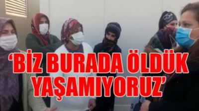 Depremzedelerin isyanı...