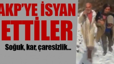 Yaşlı adam hasta karısını sırtına alarak hastaneye yetiştirmeye çalıştı