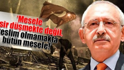 Gezi 7 yaşında: Kılıçdaroğlu'nun sesinden Nazım şiiri