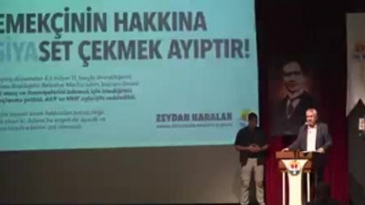 Zeydan Karalar: Geçmişte ödenen paraları çatır çatır tahsil ettik!