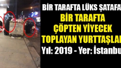 AKP'lilerin şatafatlı, lüks organizasyonlarından sonra içler acısı görüntüler ortaya çıktı