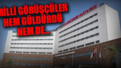 Şehir hastanesini hiç böyle dinlemediniz