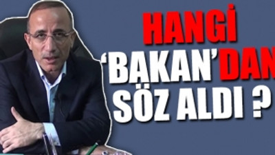 AKP'li vekilin skandal 'torpil' itirafı kameralarda