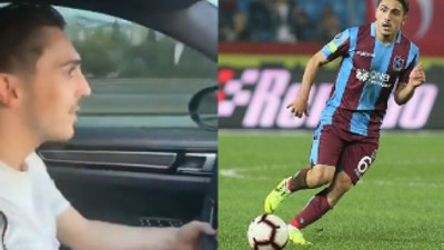 Trabzonspor'un yıldız oyuncusu Abdülkadir Ömür'ün dehşet görüntüleri...