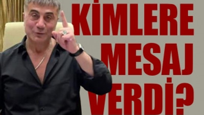 Sedat Peker'den yeni video