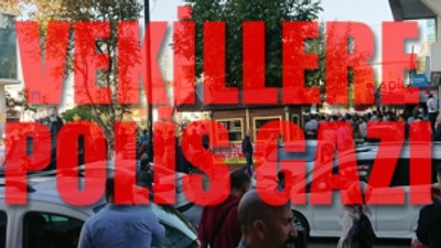 CHP ve HDP'Lİ VEKİLLERİN 'DEMOKRASİ' NÖBETİNE GAZLI MÜDAHALE