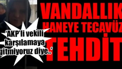 AKP Kadın Kolları üyesi olduğu iddia edilen kadınlardan çirkin saldırı